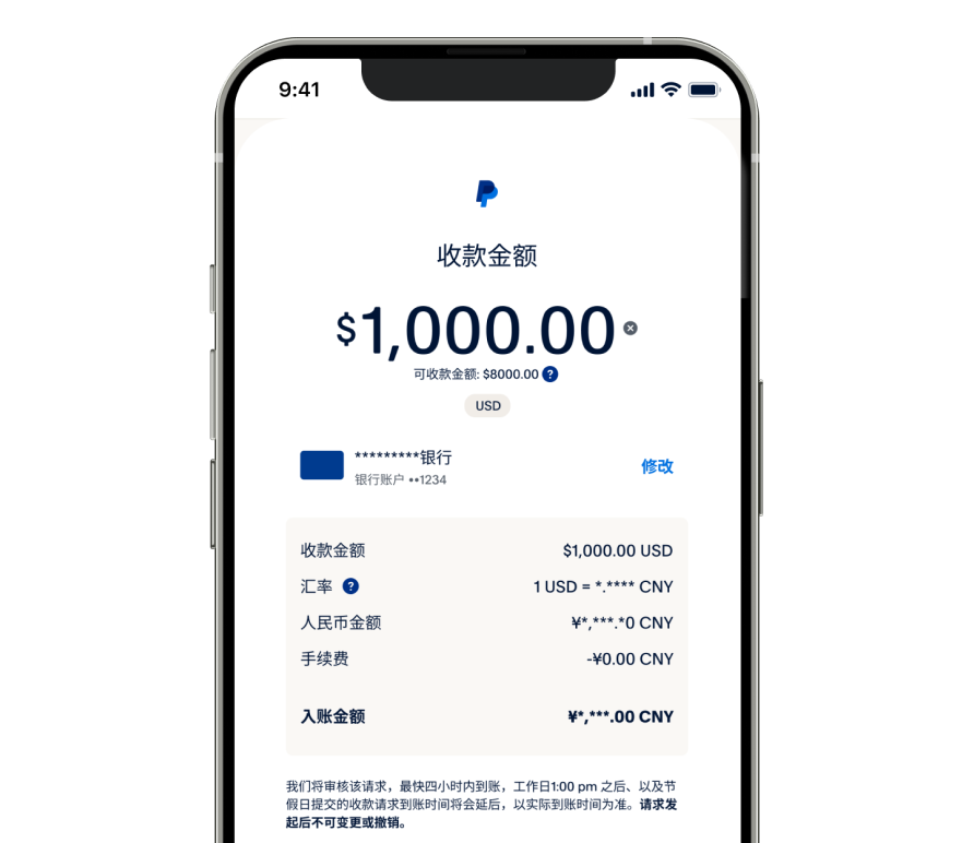 PayPal RMB Transfer