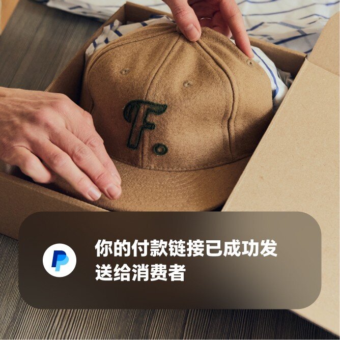 PayPal快闪收单付款链接